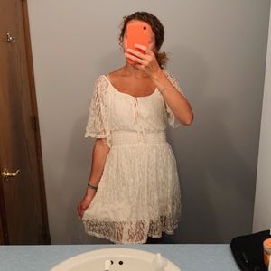 White Lace Dress